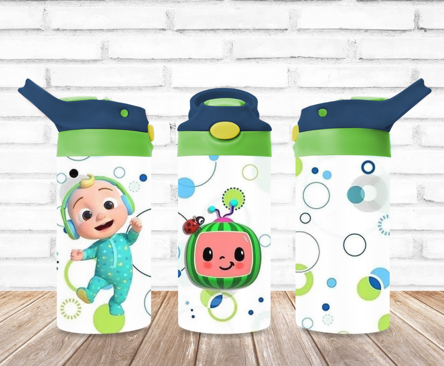 Cocomelon Green Kids Tumbler!!