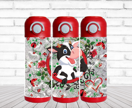 Cow Ladybug Kids Tumbler!!