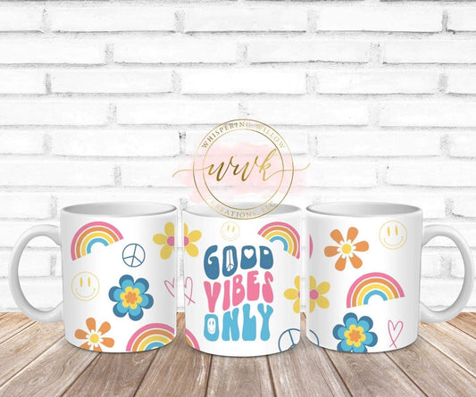 Good Vibes Only Coffee Mug