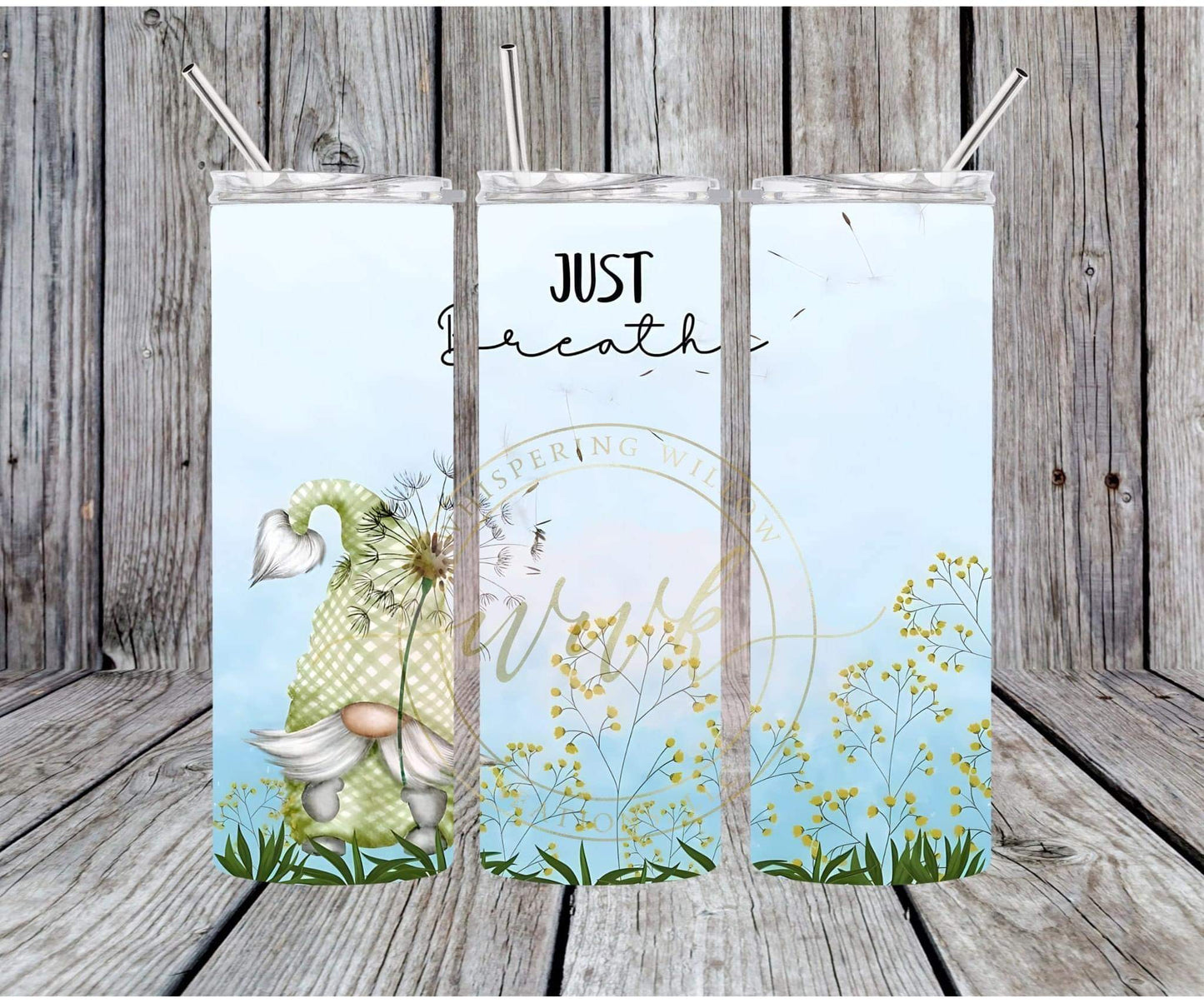 Just Breathe Tumbler