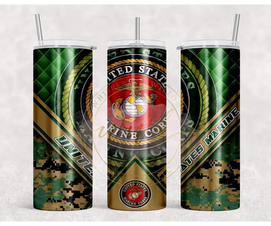 United States Marine Tumbler