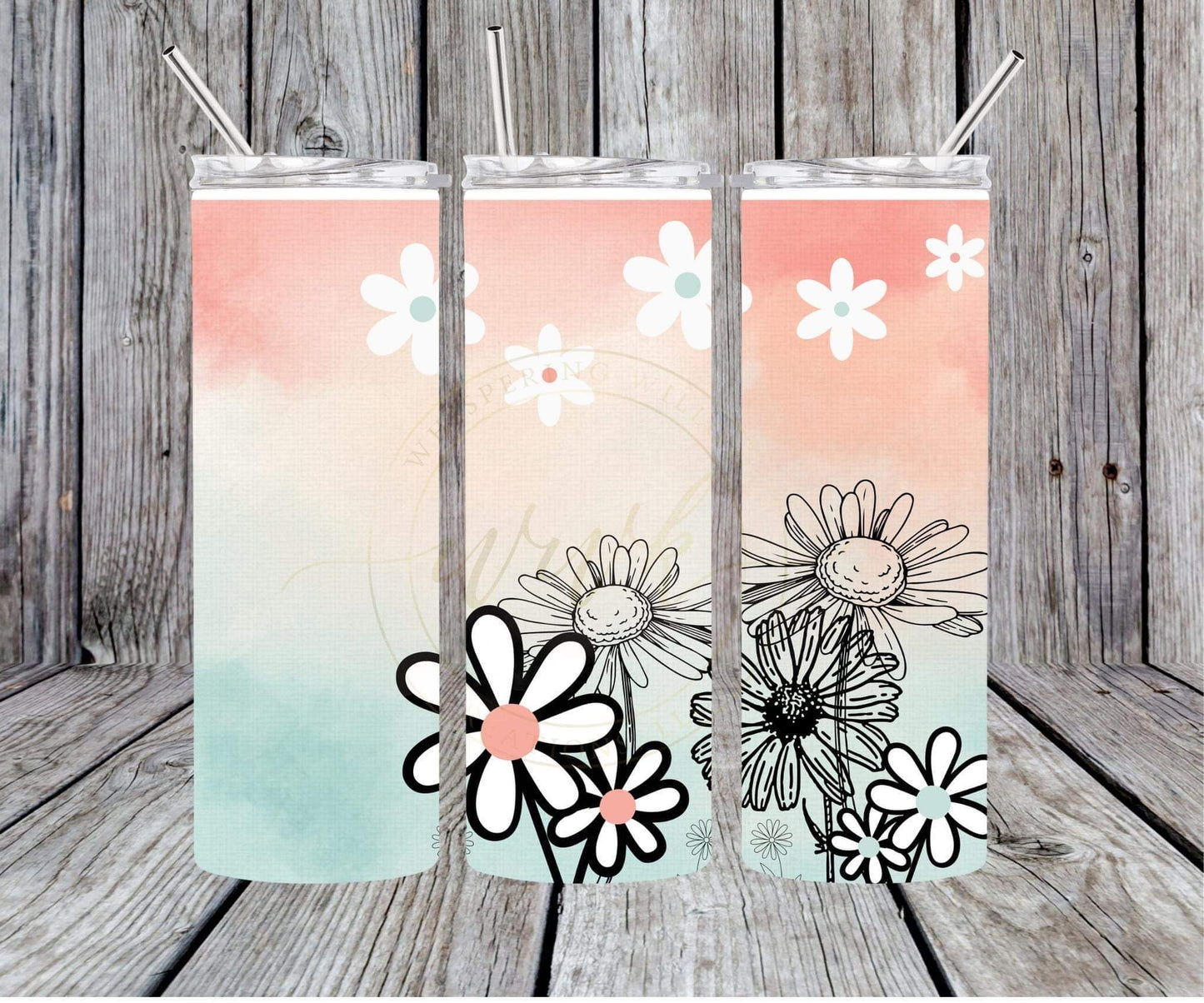 Flowers Tumbler